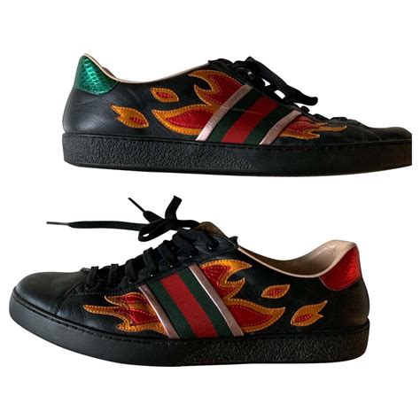 replica gucci flames|gucci flame shoes.